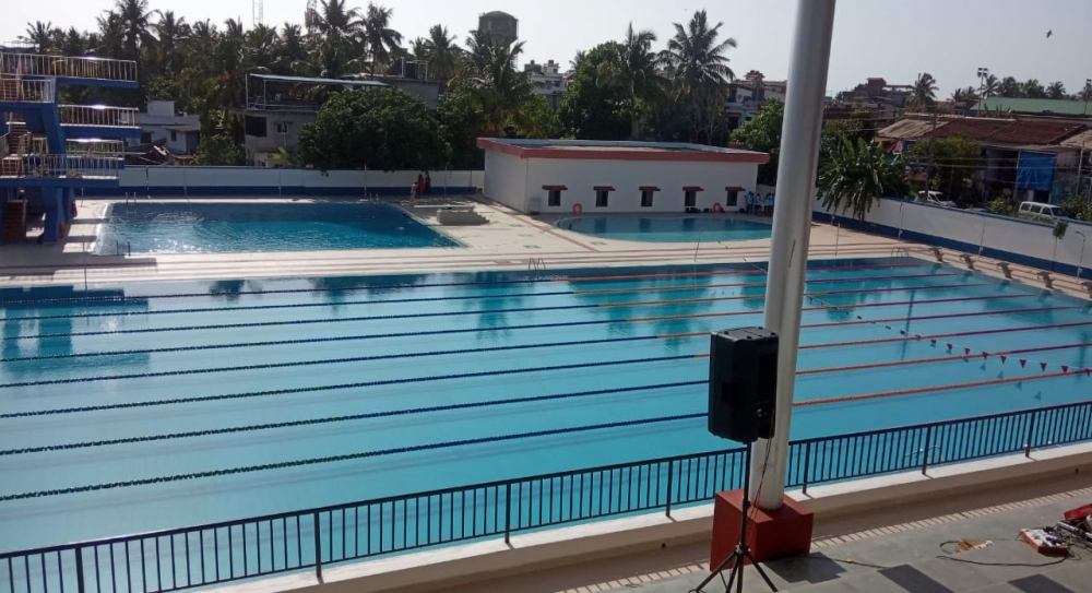 INTERNATIONAL  SWIMMING POOL COMPLEX AT SADA – VASCO