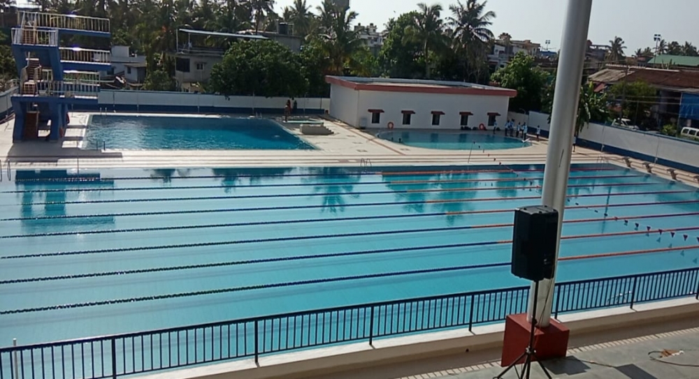 INTERNATIONAL  SWIMMING POOL COMPLEX AT SADA – VASCO